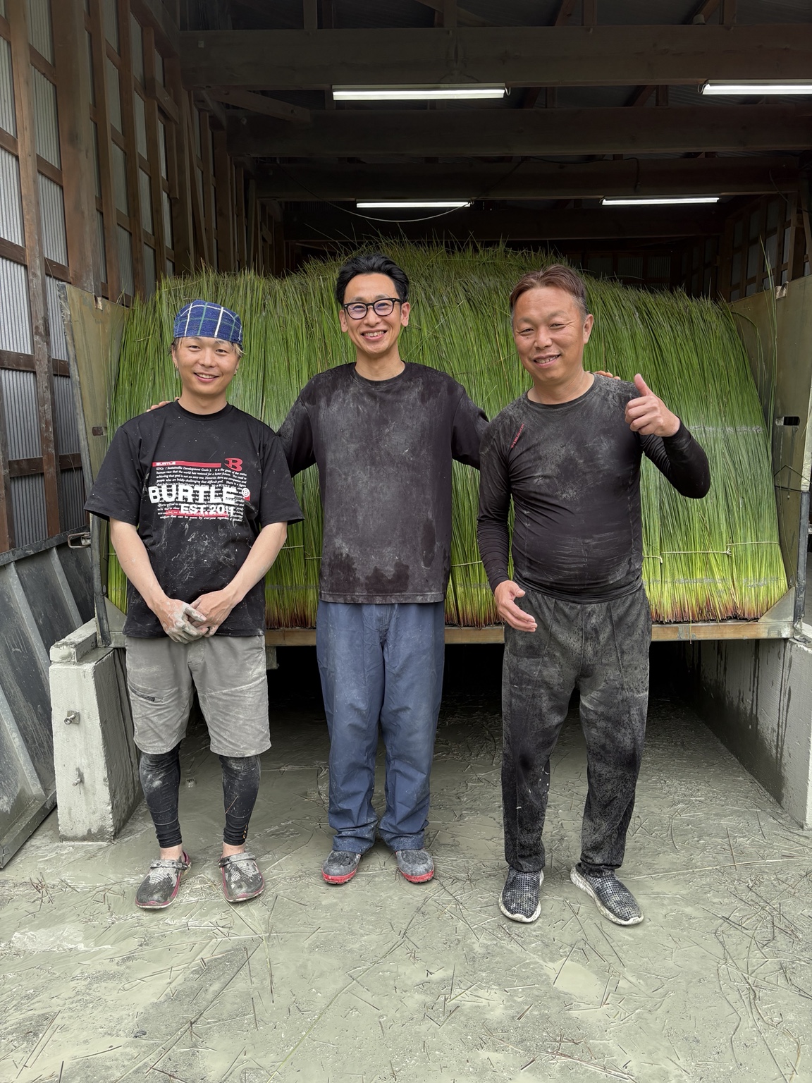 井草農家さんを訪問した様子｜金沢屋小見川店